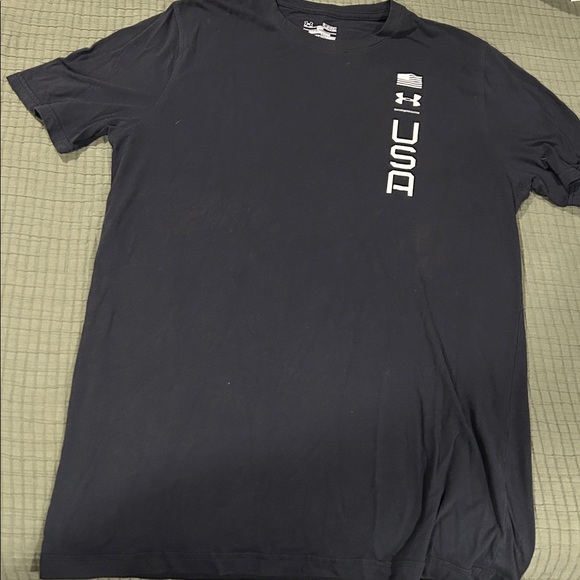 Under Armour Black HeatGear T-Shirt - Picture 1 of 3